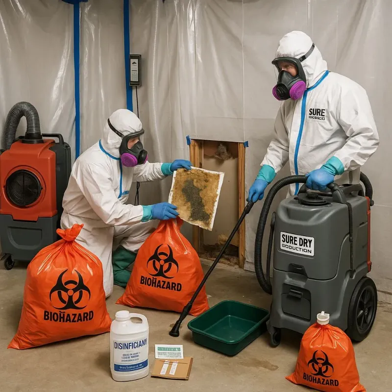 Contaminated Water Handling Protocols process in Trimble County, KY
