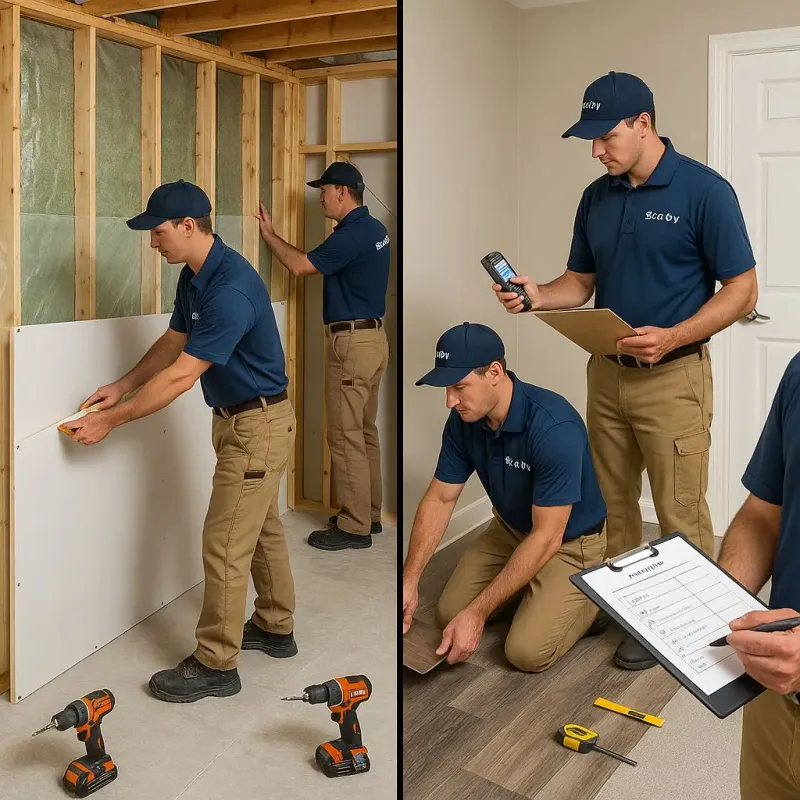 Repairs and Reconstruction process in Trimble County, KY